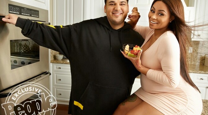 Rob Kardashian & Blac Chyna Cover People Magazine