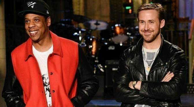 Jay-Z Stars In SNL Promo with Host Ryan Gosling